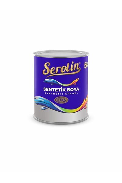 Serolin Sentetik Yağlı Boya - Siyah 2,5lt | Metal ve Ahşap Yüzeyler