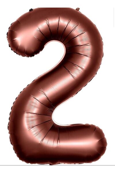 Çemrek Süs Parti بالون فويل قهوة شوكولاتة عمره سنتين 40 بوصة