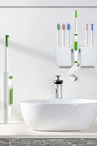 GHDENT Sh16 Ağız Duşu 6'lı Başlıklı | Askılı Set - Manuel & Hijyenik Paket