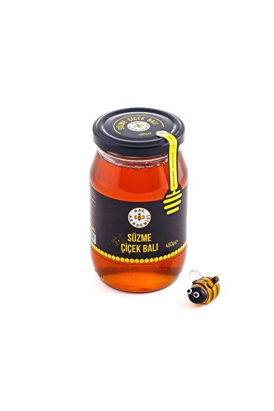 BAL AKADEMİSİ Doğal Ham Süzme Çiçek Balı 460 G - Katkısız , Şekersiz