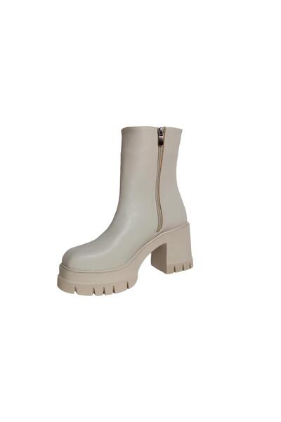 bescobel Ψηλοτάκουνα Γυναικεία Μποτάκια - Nuktim 9 cm