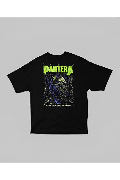 SEVBANO Unisex majica sa širokim krojem i printom Pantere, Far Beyond Driven ...