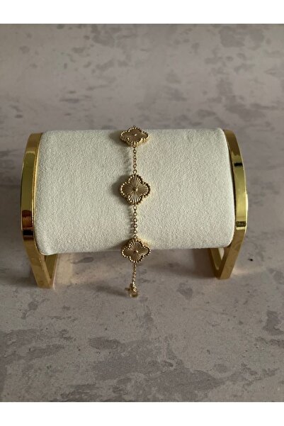 ANGELSS JEWELLERY Gold Bileklik (Yonca Gold Bileklik)