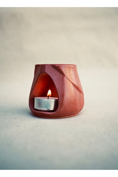 gözde hobi Gözdehobi Buhardanlık Dekoratif Mumluk El Yapımı Seramik Tozu Buhu...