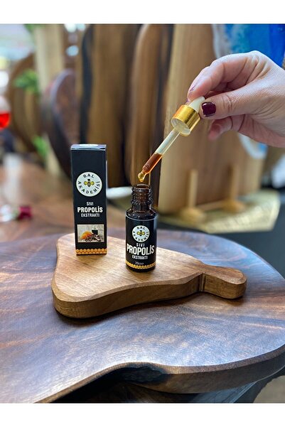 BAL AKADEMİSİ Doğal Propolis Damla 20 Cc Suda Çözülür