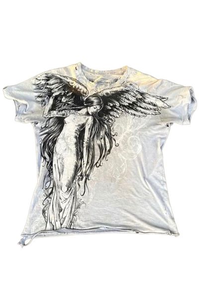 Köstebek Angel Girl Affection - Cyber Grunge Unisex T-Shirt