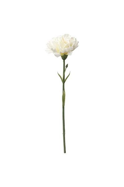 IKEA Λευκό τεχνητό λουλούδι Smycka Carnation