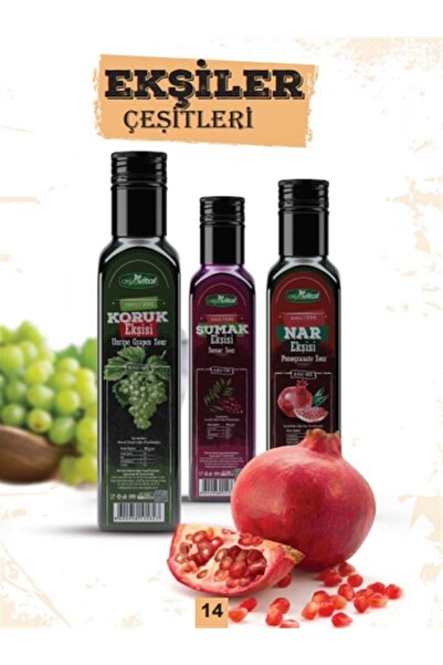 asyavital Asya Vital Ekşili ( Nar, Sumak, Koruk Ekşileri 3*680 Gr.)