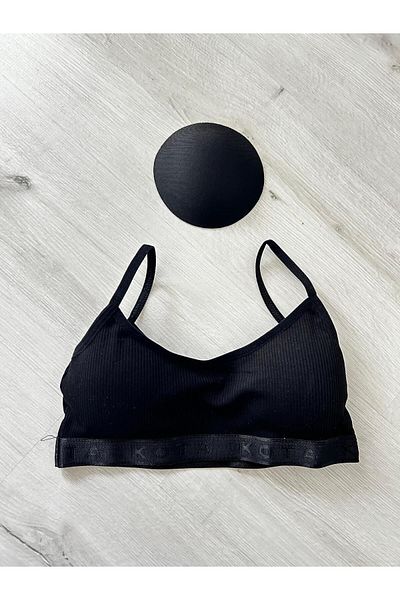 ParisTrend Rope Strap Padded Camisole Short Tank Top
