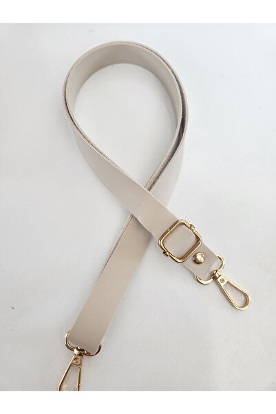 FERİHA HOBİ AKSESUAR DERİ AYARLI ÇANTA ASKISI UZUNLUK (120 CM - EN 2 CM ) GOL...