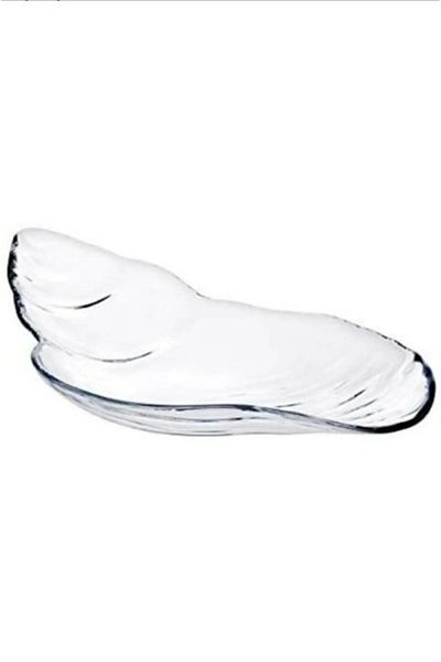 Paşabahçe 10654 Marine 2-Piece Glass Bowl Presentation Plate