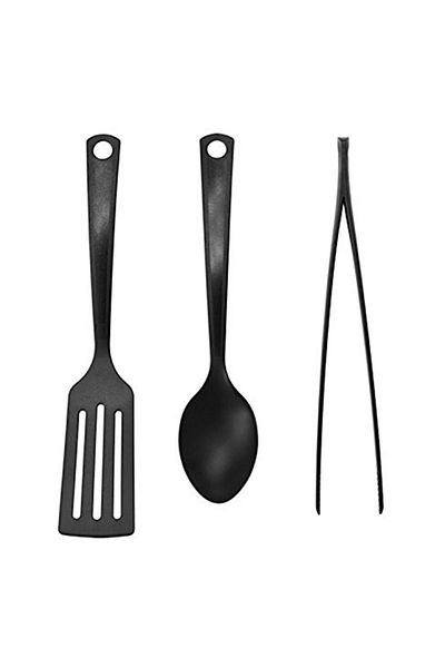 IKEA Black Gnarp Kitchenware Set