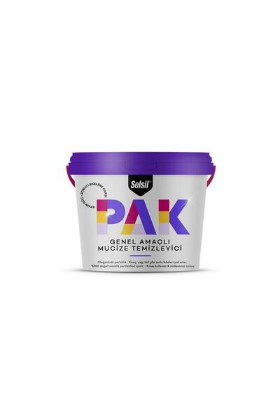 Genel Markalar 2 Adet 500 gr Pak Genel Temizleyici - Ayakkabı Temizleyici - Ç...