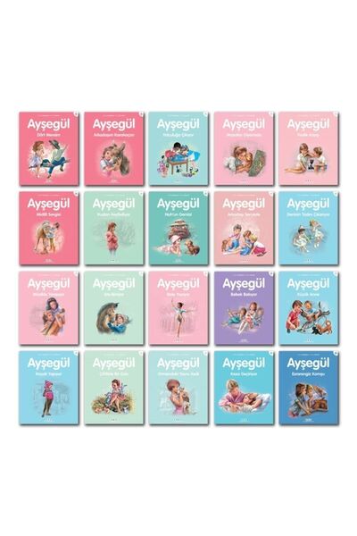 Yapı Kredi Yayınları Ayşegül Serisi Ilk Okuma Karma 20 Kitap Set 2 - Gilbert ...