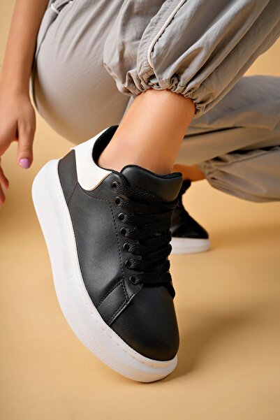 Luis Toronto LT101 حذاء رياضي نسائي أبيض وأسود