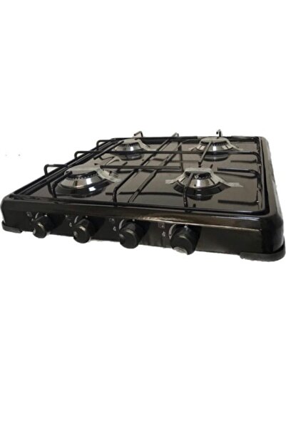 Genel Markalar Setustu Ocak Siyah Emaye 4 Gozlu Tupe Uyumludur