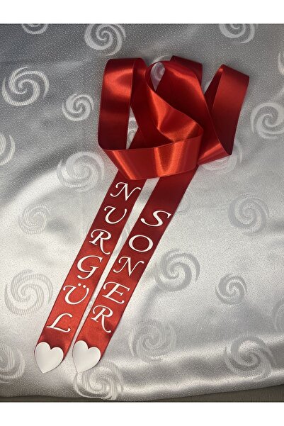 Zelisceisler Gelin Kuşağı Çiçeksiz Isimli 4cm-2mt