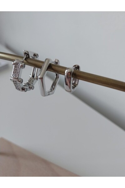 Bubbleatelier 3lü serenay set küpe