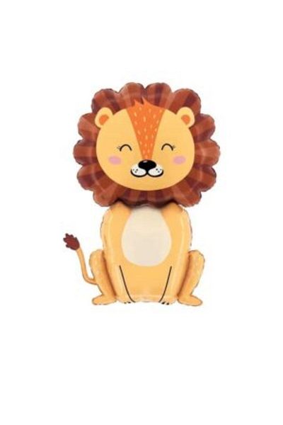 eğlencemarketi Cute Lion Foil Balloon 5117