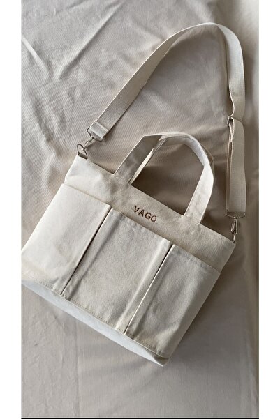 VAGO COLLECTION Laptop Size Organic Canvas Bag