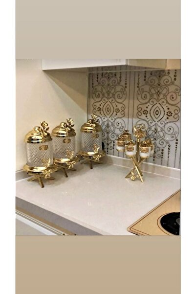 Kardelen Kristal Lüks Baharatlık Seti