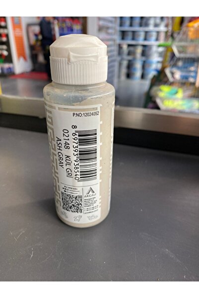 Permolit 02148 Kül Gri Hobi Akrilik Boya Yüksek Performanslı.birinci Sınıf Akrilik Hobi Boyası 120ml