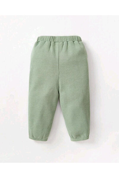 KTT TEKSTİL Long Sleeve Waffle Seersucker Set for Kids