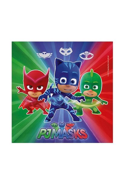 eğlencemarketi Lpj3905 Pj Masks Χαρτοπετσέτα 33x33cm (16 Τεμάχια) /bmp1310lpj3905