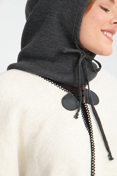 VEGA MODA Adjustable Knitwear Headboard - Balaclava, Beanie, Hooded - Knitwear Knit Balaclava