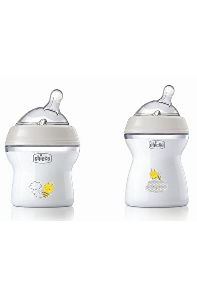 Chicco Natural Feeling PP Baby Bottle Double 150+250ml Patterned