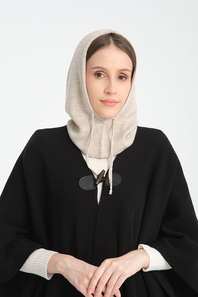 VEGA MODA Регулируема табла от трикотаж - Балаклава, шапка, качулка - Плетена балаклава