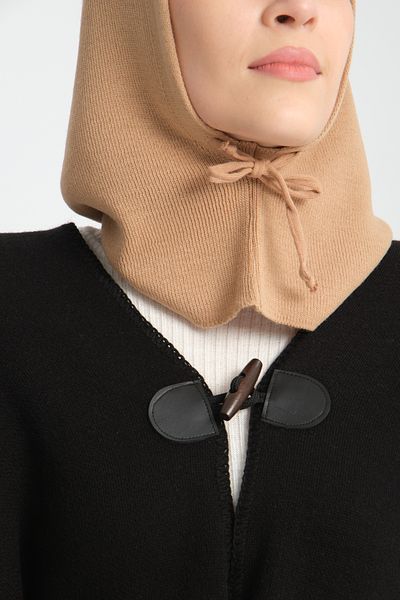 VEGA MODA Adjustable Knitwear Headboard - Balaclava, Beanie, Hooded - Knitwear Knit Balaclava