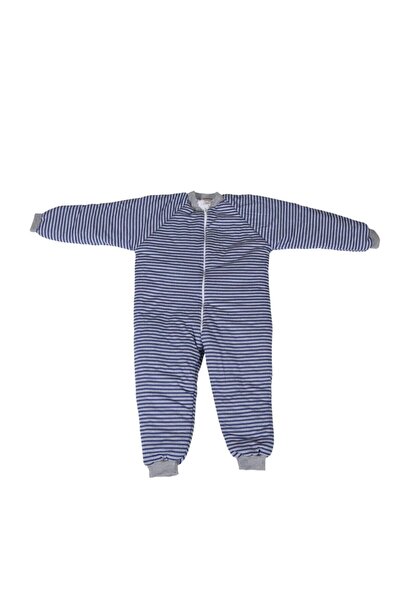 ÖZLEM BEBE كيس نوم من الألياف لعمر 13-14 سنة باللون الأزرق الداكن