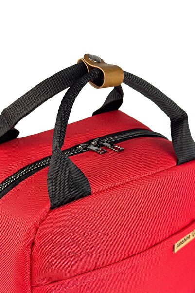 SUNSHINE Red Waterproof Thermal Hot Cold Picnic Camping Lunch Bag Nutrition Shoulder Bag