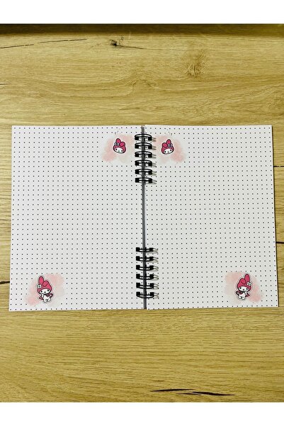 Cuppy Box دفتر ملاحظات سانريو ميلودي 50 ورقة 1 ورقة ملصق حصيرة إضافية