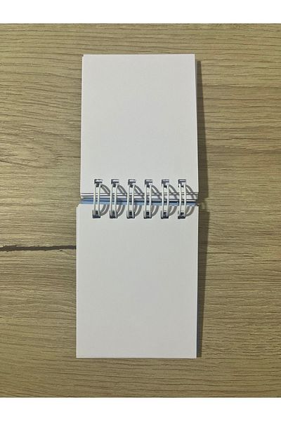 Cuppy Box Stitch Mini 3D Print Cover Notepad 50 Sheets