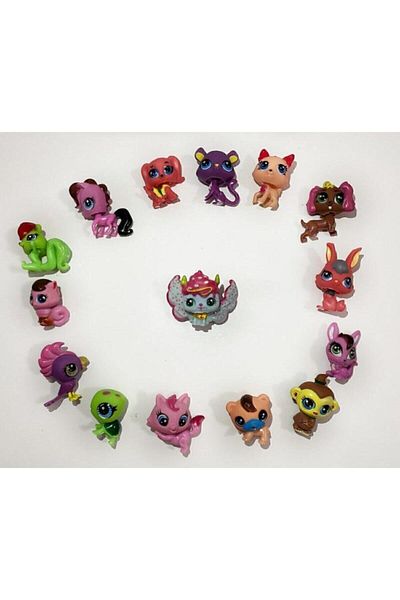 Kardelen Minişler Family 15 Piece Minişler - Littlest Pet Homes Minişler - Petshops Family