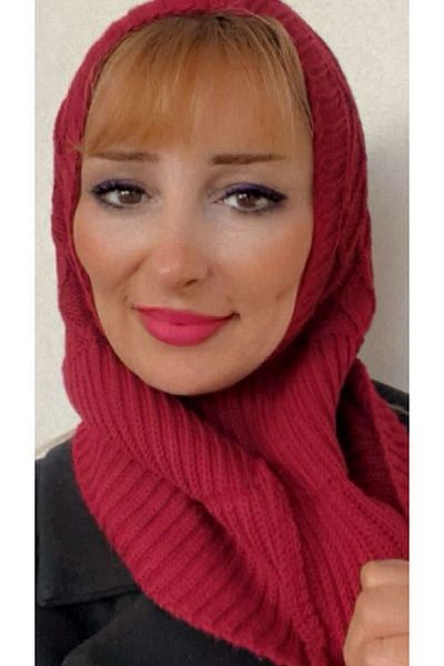 SpecialScarf Hijab Fashion Knitwear BALAKLAVA BEANIE SHAL HEADCAP Claret Red Color