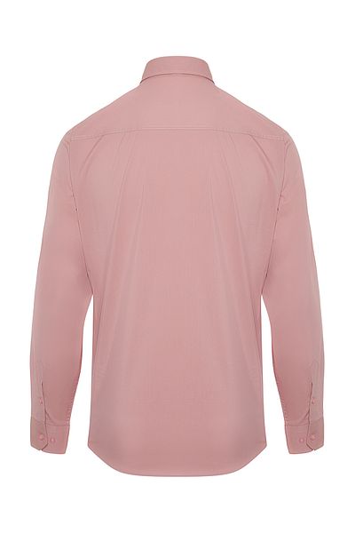 Trendyol Collection Slim Fit Dried Rose Epaulet Shirt - TMNSS24GO00046