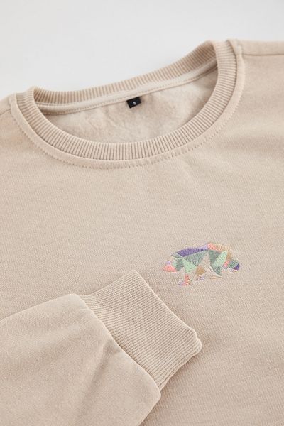 Trendyol Collection Μακρυμάνικο φούτερ με λαιμόκοψη πολύτιμων λίθων TMNAW23SW00191