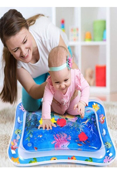 Hyd Oyuncak Bebek Su Oyun Matı Sulu Eğlence Aktivite Matı 69x50 cm