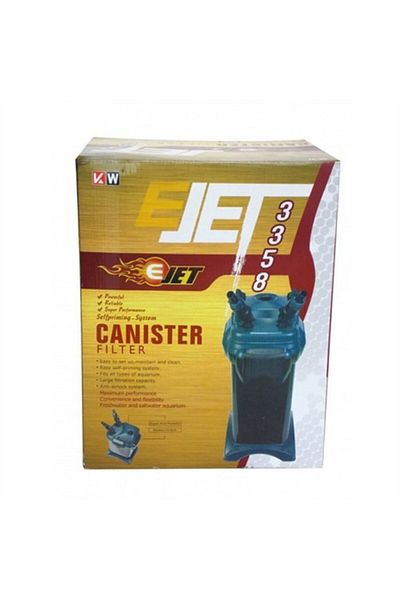 Jet J3358 Model Aquarium External Filter - 750 Liters/hour