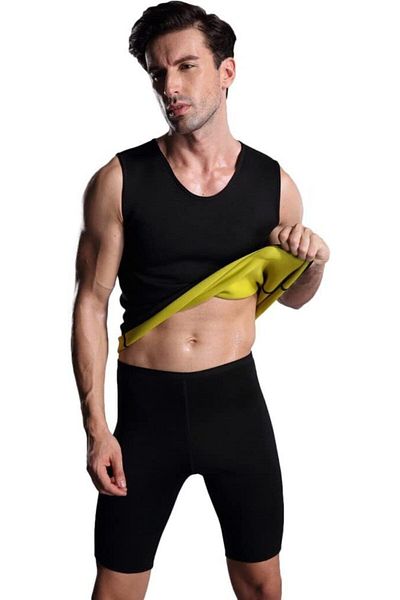 MultiFlexPro Men's Black Thermal Neoprene Undershirt