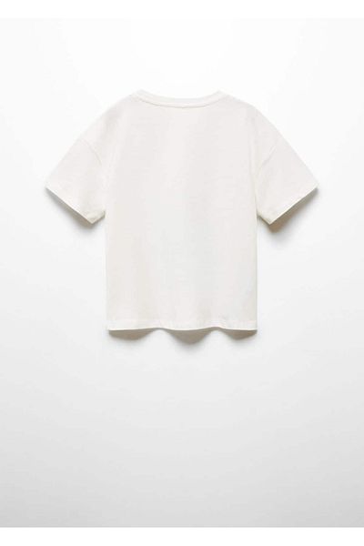 MANGO Kids T-Shirt με βαμβακερό σχέδιο