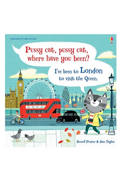 Usborne Котка, котка, къде си била? Аз съм бил в Лондон, за да посетя кралицата.