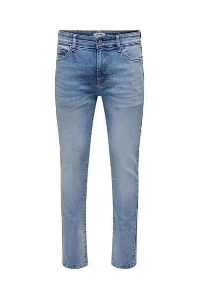 Only & Sons Slim Fit Jeans Onsloom Niedrige Taille Slim Fit Jeans
