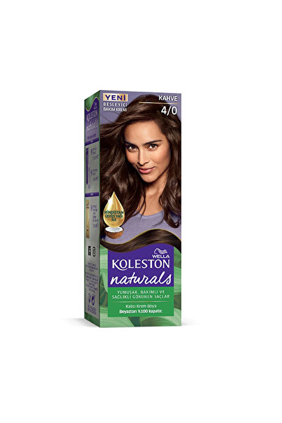 Wella Naturals Saç Boyası Kahve 4/0