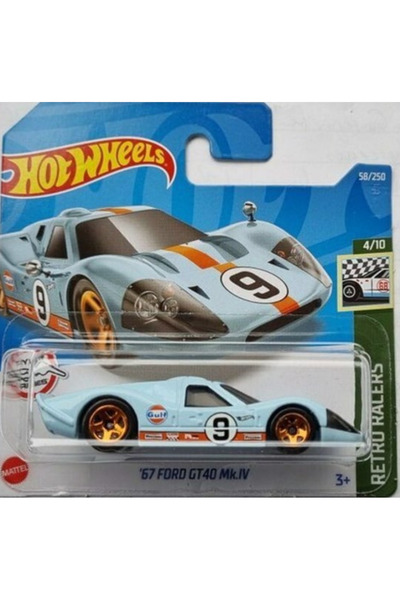 HOT WHEELS 2022 1967 Ford Gt40 Mk Iv Gulf Hct72