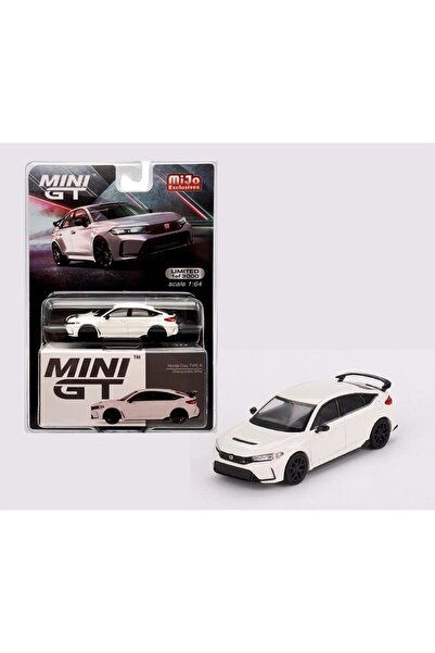 mini gt Mijo Honda Civic Type R Championship White 2023 Lhd