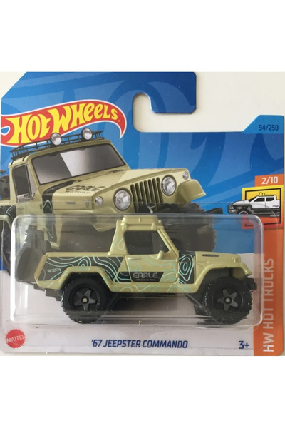 HOT WHEELS 2023 1967 Jeepster Commando Hkj02